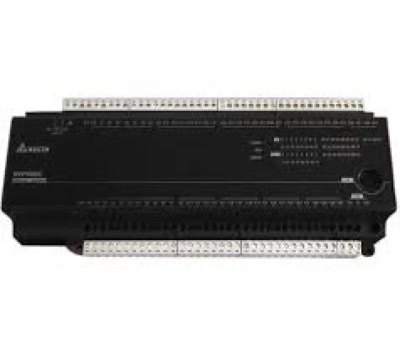 DVP60EC00T3 60 Point, 36DI/24DO (Transistor), 100~240 AC Power , 2 COM: RS232 & RS485