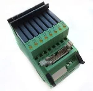Терминальная колодка для 8 выходов; гнезда для реле или транз, пружинные соединения TB-8EY-C